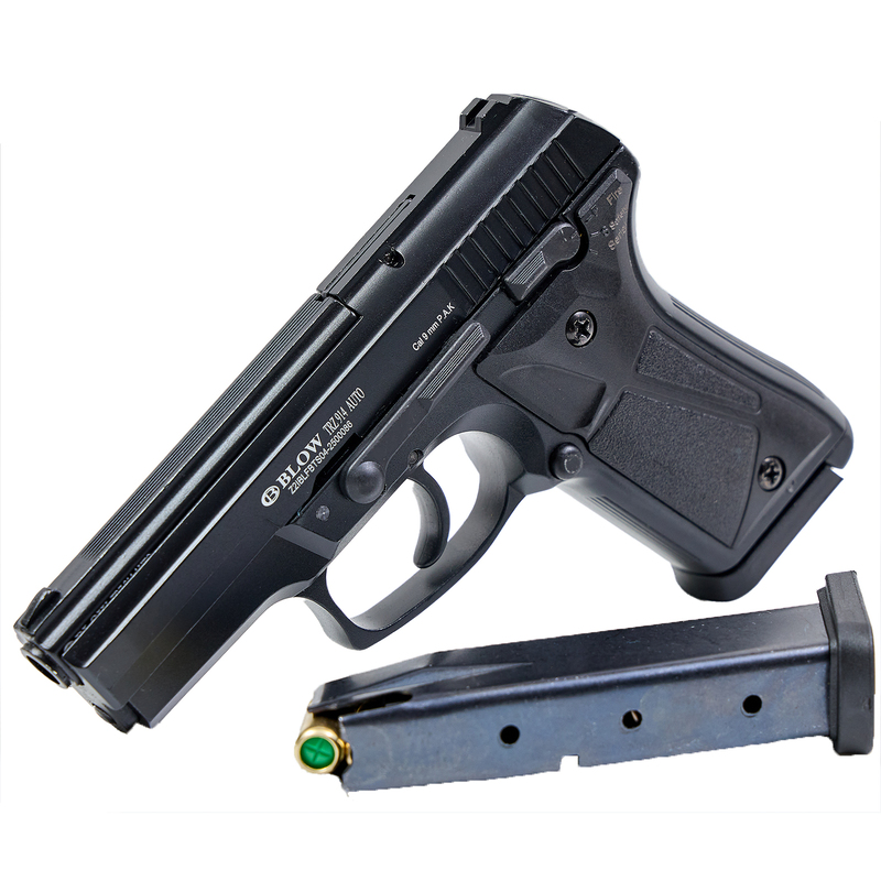 Сигнально-шумовой пистолет Blow TRZ 914 AUTO 9 мм P.A.K. с магазином